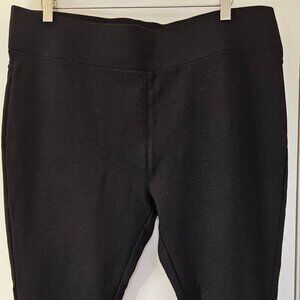 Matty M Pull on Pant with 3.5" No Roll Waistband, Back Pockets, Textured An